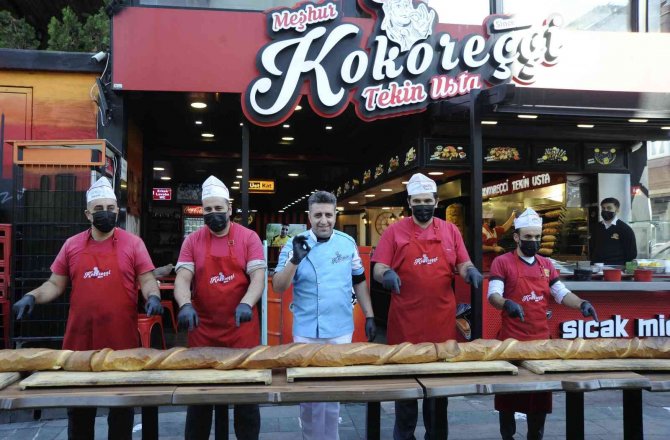 Kokoreçte Rekor Denemesi