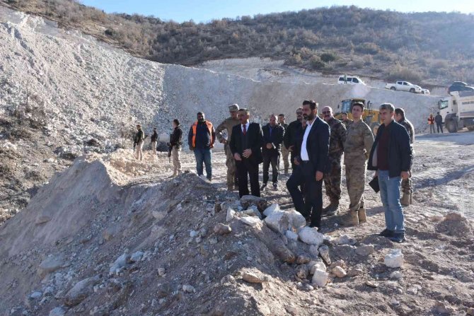 Siirt Valisi Hacıbektaşoğlu, Ulaşım Ve Altyapı Çalışmalarını Denetledi