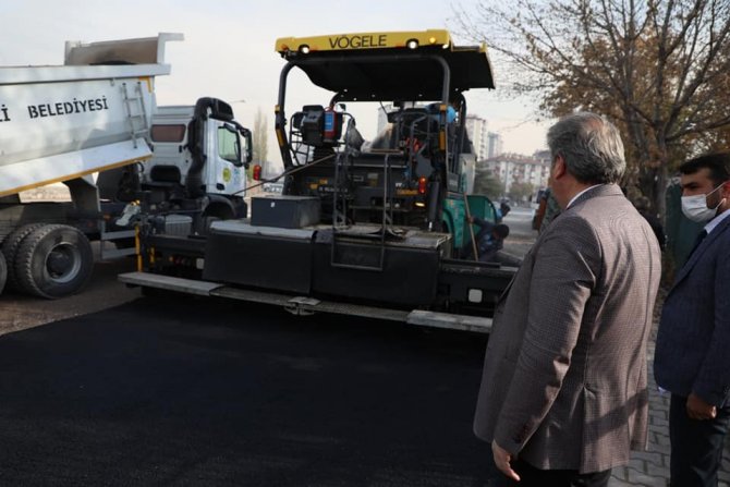 Başkan Palancıoğlu, Mensucat Caddesi Çalışmalarını İnceledi
