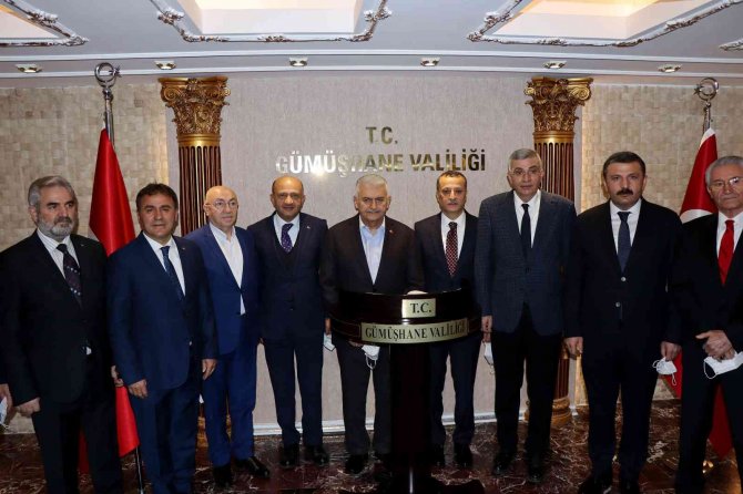 Ak Parti Genel Başkanvekili Binali Yıldırım Gümüşhane’de