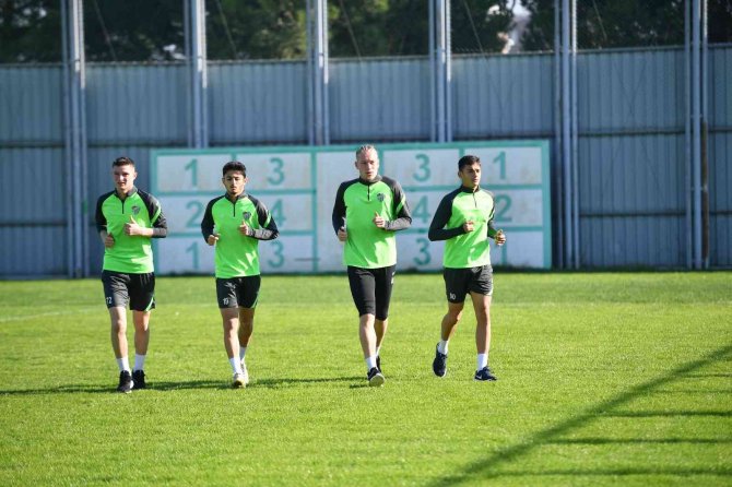 Bursaspor, Gençlerbirliği Maçı Hazırlıklarına Başladı