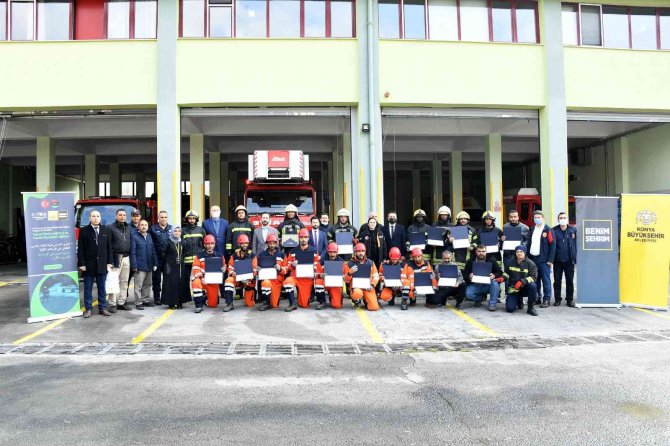 Konya İtfaiyesi Ülke İçinde Ve Dışında Model Oluyor