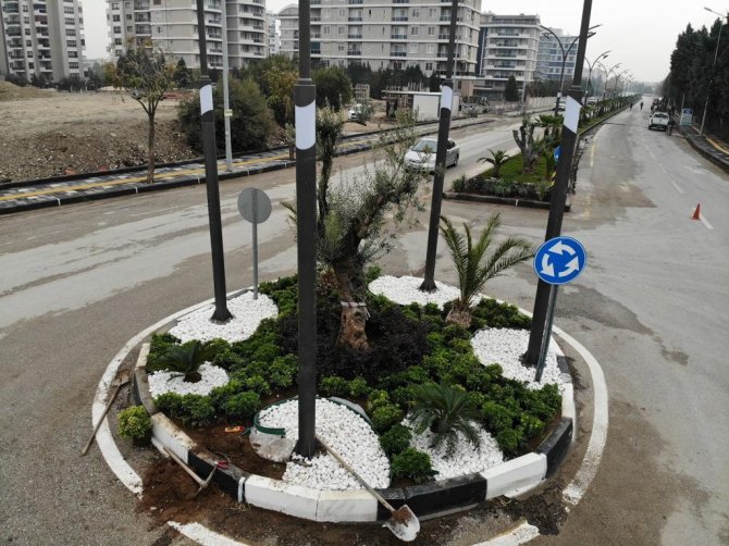 Birlik Caddesi’nin Peyzajı Tamamlandı