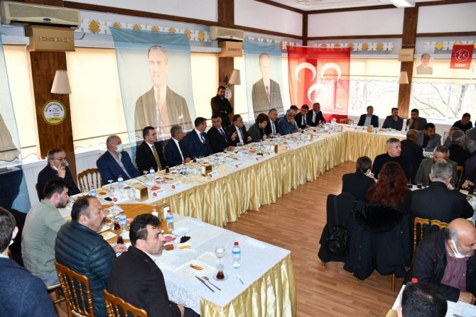 Mhp Milletvekilleri Karabük’te Teşkilat Ve Stk’larla Bir Araya Geldi