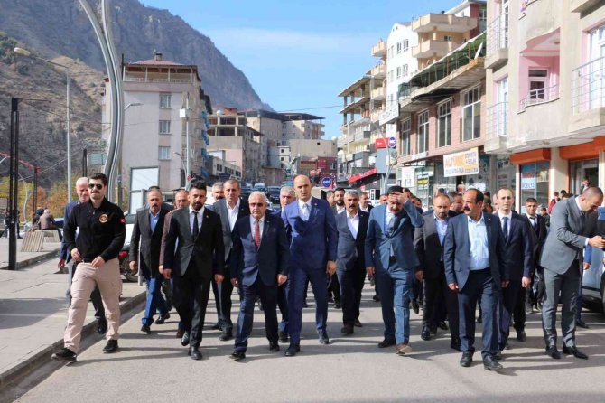 Mhp Uludere İlçe Başkanlığı Binası Törenle Hizmete Açıldı