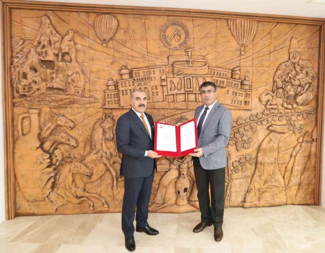 Nevü Ve Nevşehir İ̇l Milli Eğitim Müdürlüğü Arasında ’Eğitimde İ̇ş Birliği Protokolü’ İ̇mzalandı