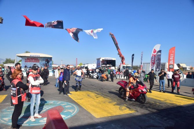 Kepez’de Motodrag Heyecanı