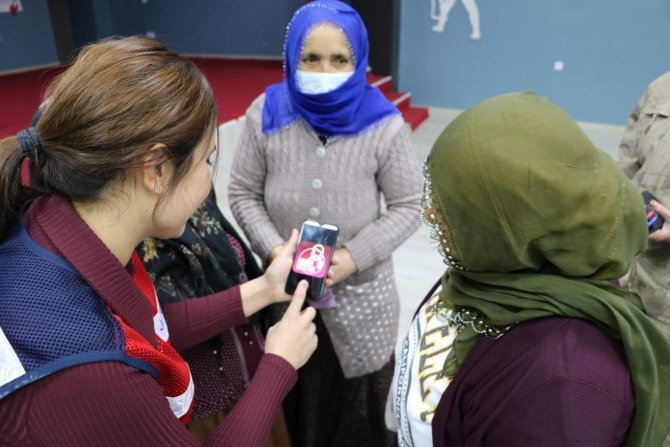 Bingöl’de Kadınlara Kades Uygulaması Tanıtıldı