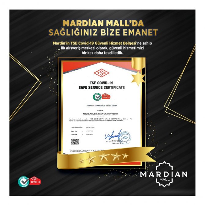 Mardian Mall Avm’de 25 Bin Vatandaş Kovid19 Aşısı Oldu