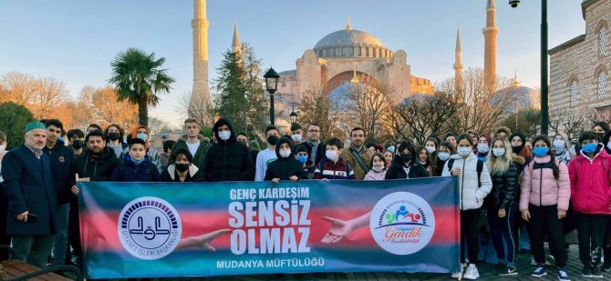 Mudanya Müftülüğünden Gençler İçin İ̇stanbul Gezisi