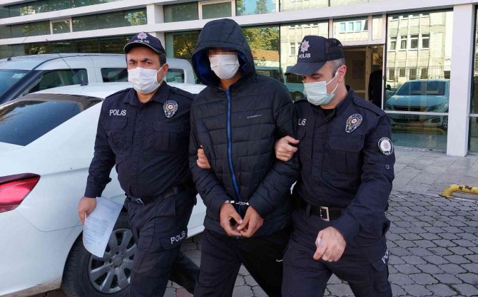 Tutuklanan Hırsızlık Zanlısından Kendisini Görüntüleyen Haberciye: 