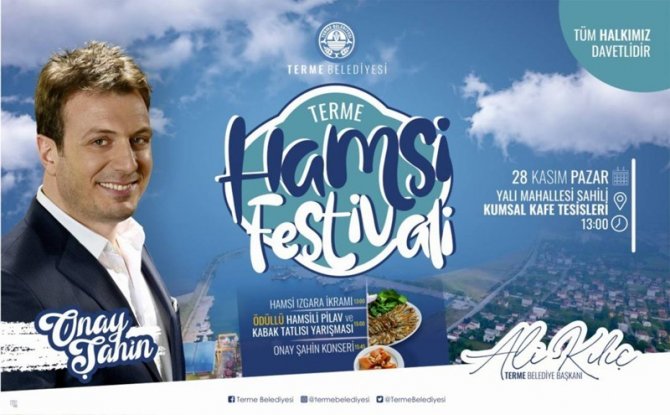 Terme ‘Hamsi Festivali’ne Hazırlanıyor