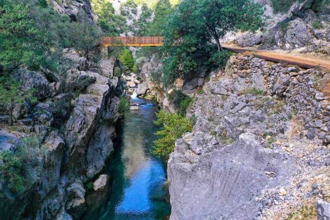 Yazılı Kanyon Tabiat Parkı Görenleri Hayran Bırakıyor