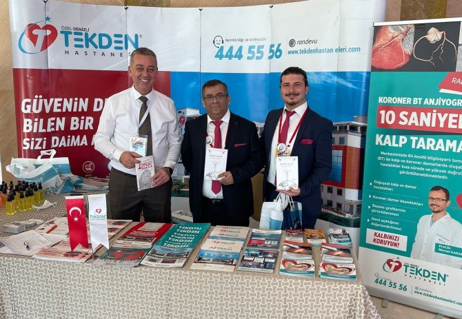 Aile Hekimliği Kongresi’nde Tekden Hastanesi Standına Yoğun İlgi