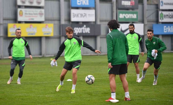 Bursaspor Taktik Antrenman Çalıştı