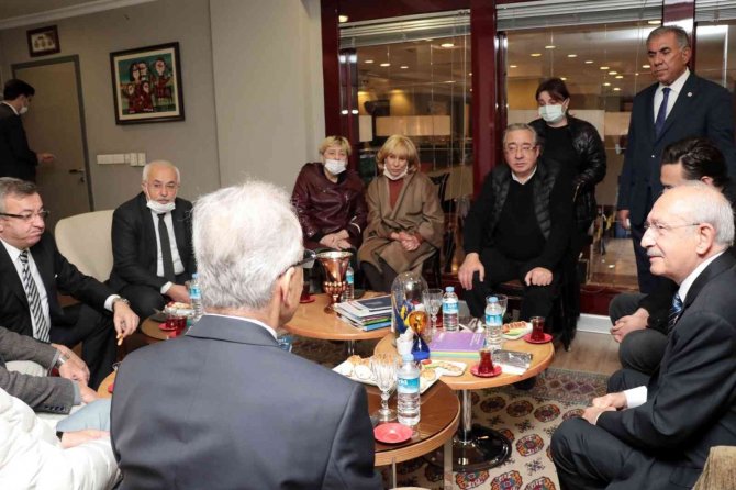 Chp Lideri Kılıçdaroğlu’ndan, Hasan Fehmi Güneş’in Ailesine Taziye Ziyareti