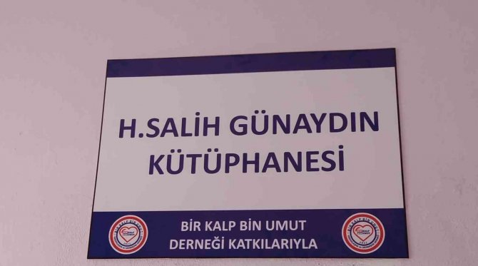 Kanaat Önderinin Adına Kütüphane Açıldı