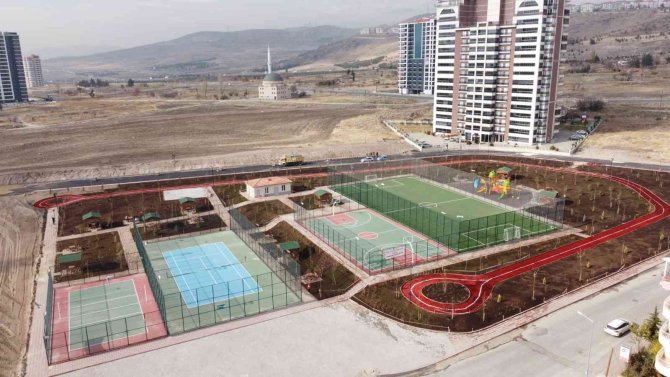 Keçiören’e Bir Park Ve Spor Kompleksi Daha Yapıldı