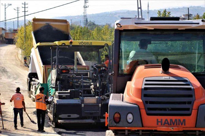 Mersin’de Yol Çalışması Sürüyor