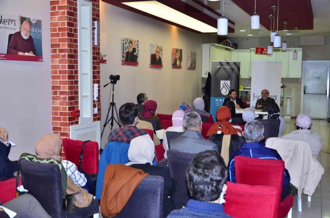Kalem Söyleşilerinin İlk Konuğu Yazar Dursun Çiçek Oldu