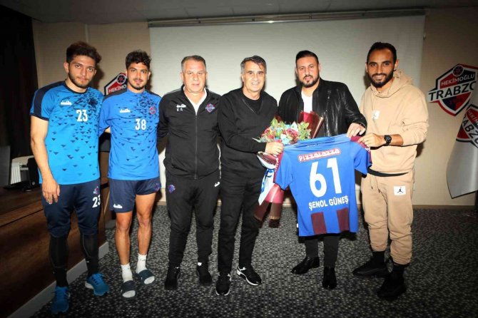 Şenol Güneş, Hekimoğlu Trabzon Fk’yı Ziyaret Etti