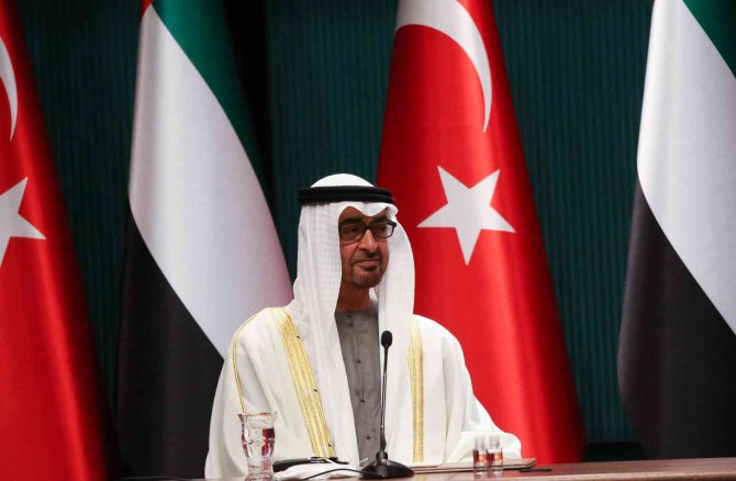 Bae Veliaht Prensi Bin Zayid’den Cumhurbaşkanı Erdoğan’a Teşekkür