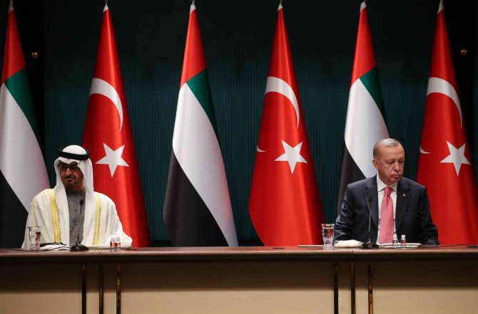 Bae Veliaht Prensi Bin Zayid’den Cumhurbaşkanı Erdoğan’a Teşekkür