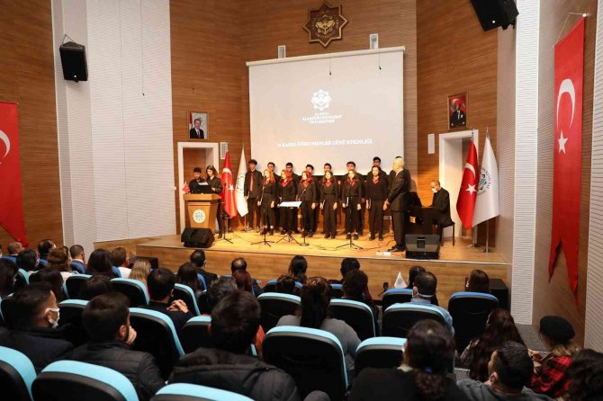 Alkü’de Şehit Öğretmenler Anıldı