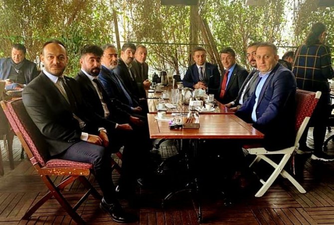 Asri̇ad Van Şubesinin Ankara Temasları Sürüyor