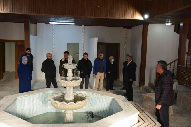 Gediz Ilıca Termal Tatil Köyü İnşaatında İnceleme