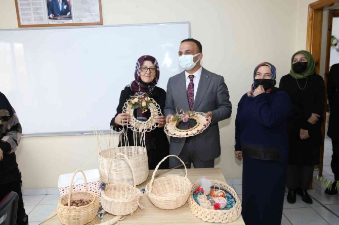 Başkan Kibar’dan Ormek Kursiyerlerine Destek