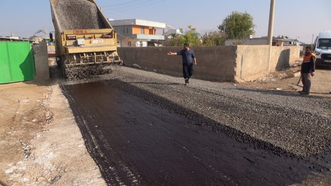 Başkan Yalçınkaya Asfalt Çalışmalarını Yerinde İnceledi