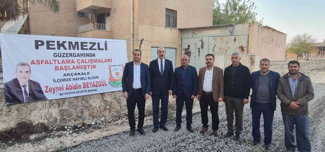 Başkan Yalçınkaya Asfalt Çalışmalarını Yerinde İnceledi