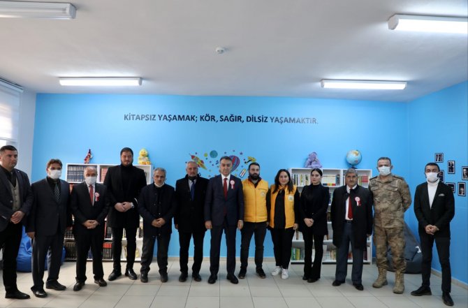 Vali Çağatay Kütüphane Açılışını Gerçekleştirdi