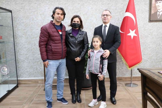 Başkan Vekili Koç, Şampiyon Aktaş’ı Ödüllendirdi