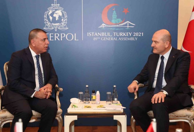 İ̇çişleri Bakanı Süleyman Soylu, Ürdünlü Mevkidaşı İle Görüştü