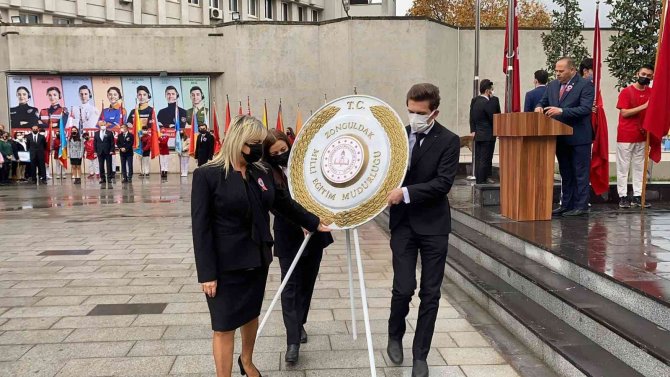 Zonguldak’ta 24 Kasım Öğretmenler Günü Töreni Düzenlendi