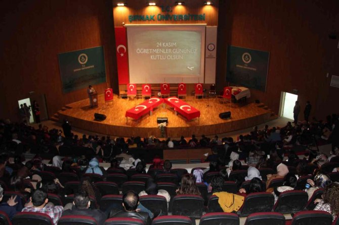 Şırnak’ta 24 Kasım Öğretmenler Günü Etkinliği
