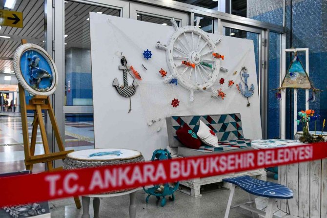 Başkent’te Atıktan Sanata
