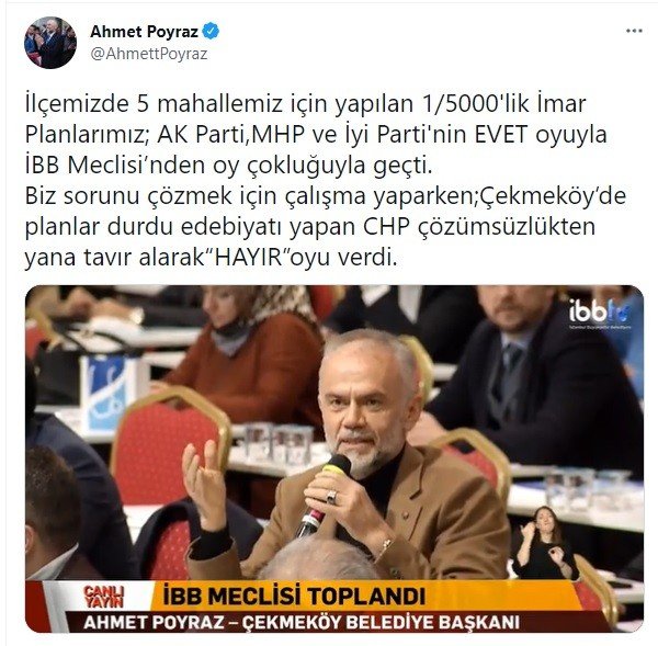 Chp’li Meclis Üyeleri İ̇bb’de Başka, İlçelerde Başka