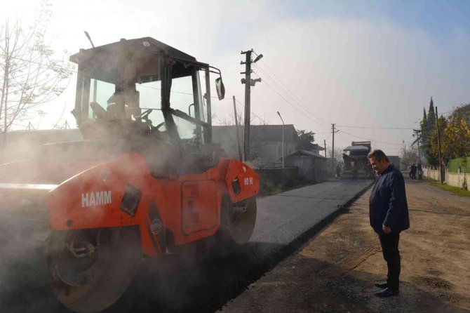 Cumayeri Belediyesi’nden Asfalt Atağı