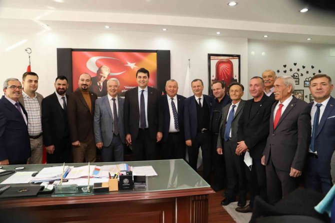 Dp Genel Başkanı Uysal’dan Başkan Bilgin’e Ziyaret