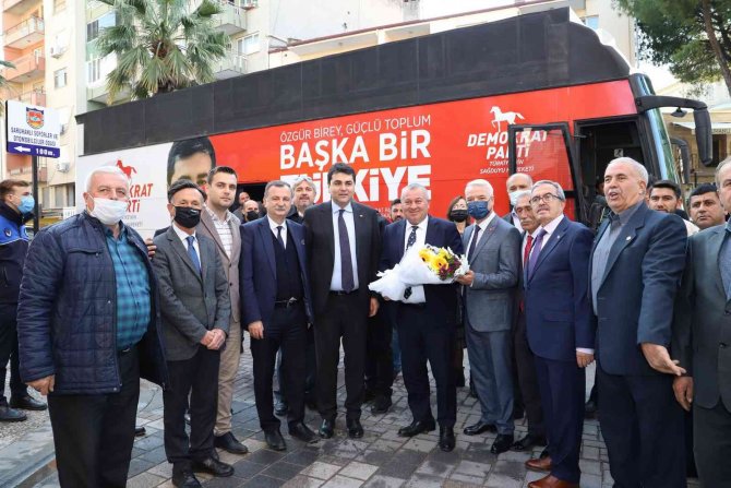 Dp Genel Başkanı Uysal’dan Başkan Bilgin’e Ziyaret