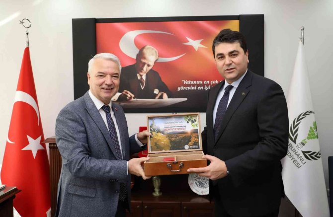 Dp Genel Başkanı Uysal’dan Başkan Bilgin’e Ziyaret