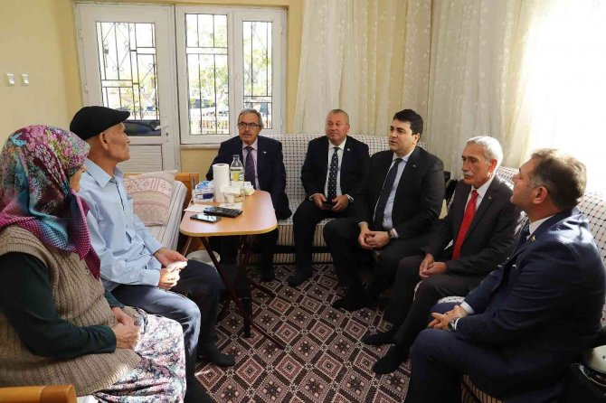 Dp Genel Başkanı Uysal’dan ’Geçmiş Olsun’ Ziyareti