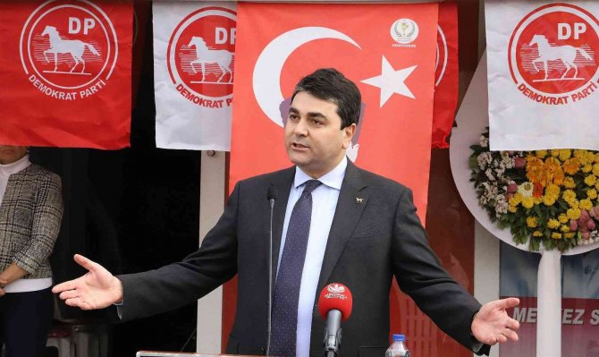 Dp Genel Başkanı Uysal, Dp Saruhanlı İlçe Binasının Açılışını Yaptı