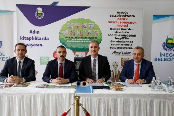 İ̇negöl’de Çocuklar Gerçek Kahramanların Hikâyeleri İle Büyüyecek