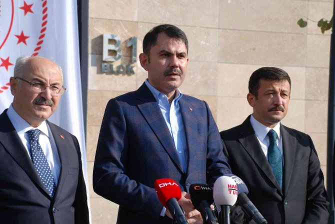Bakan Kurum, Tarihi Gün Öncesi Açıklama Yaptı