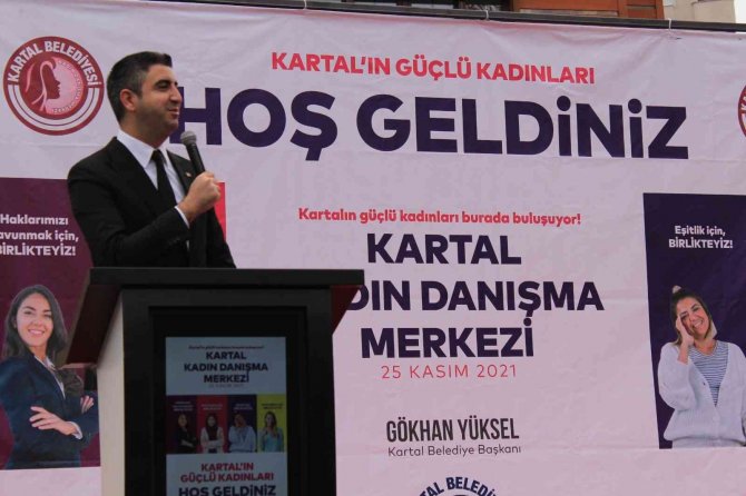 Kartal’da ‘Kadın Danışma Merkezi’ Açıldı