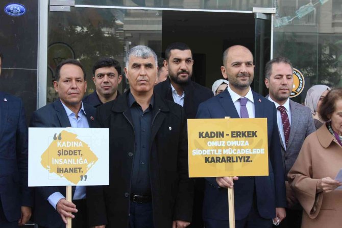 Ak Partili Kadınlardan Şiddet Açıklaması
